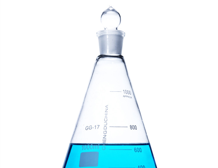 Conical Flask,with standard ground-in glass stop